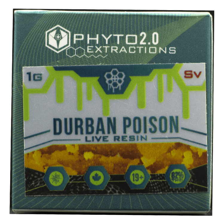 Phyto Extractions – Live Resin – Durban Poison | BC Weed Edible Canada Phyto Extractions – Live Resin – Durban Poison | BC Weed Edible Canada