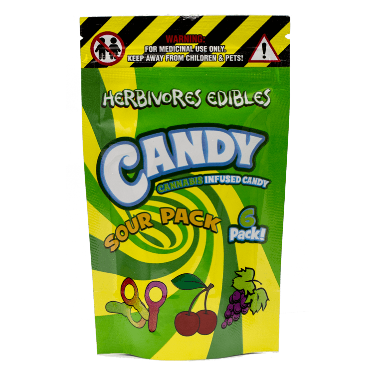 Herbivores Edibles – Sour Pack Gummies | BC Weed Edible Canada Herbivores Edibles – Sour Pack Gummies | BC Weed Edible Canada
