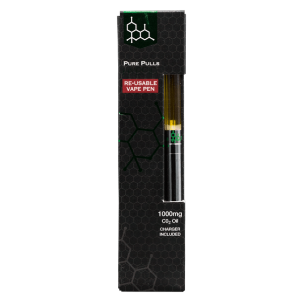 Pure Pulls – CO2 Oil Reusable Vape Pen – Hybrid 1ml | BC Weed Edible Canada Pure Pulls – CO2 Oil Reusable Vape Pen – Hybrid 1ml | BC Weed Edible Canada