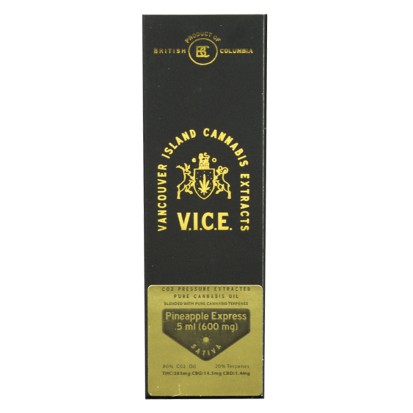Vice – CO2 Oil Refill Cartridges – Pineapple Express 0.5ml | BC Weed Edible Canada Vice – CO2 Oil Refill Cartridges – Pineapple Express 0.5ml | BC Weed Edible Canada
