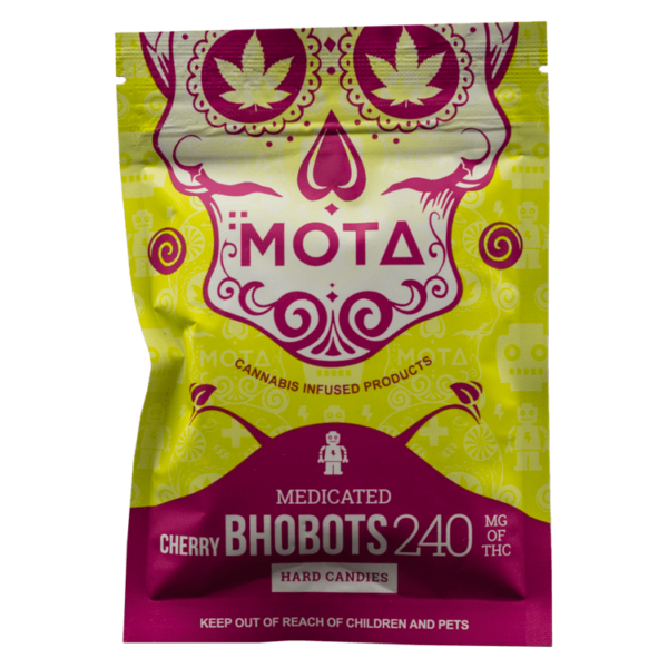 MOTA Edibles – BHO Bots – Cherry – 240mg THC | BC Weed Edible Canada