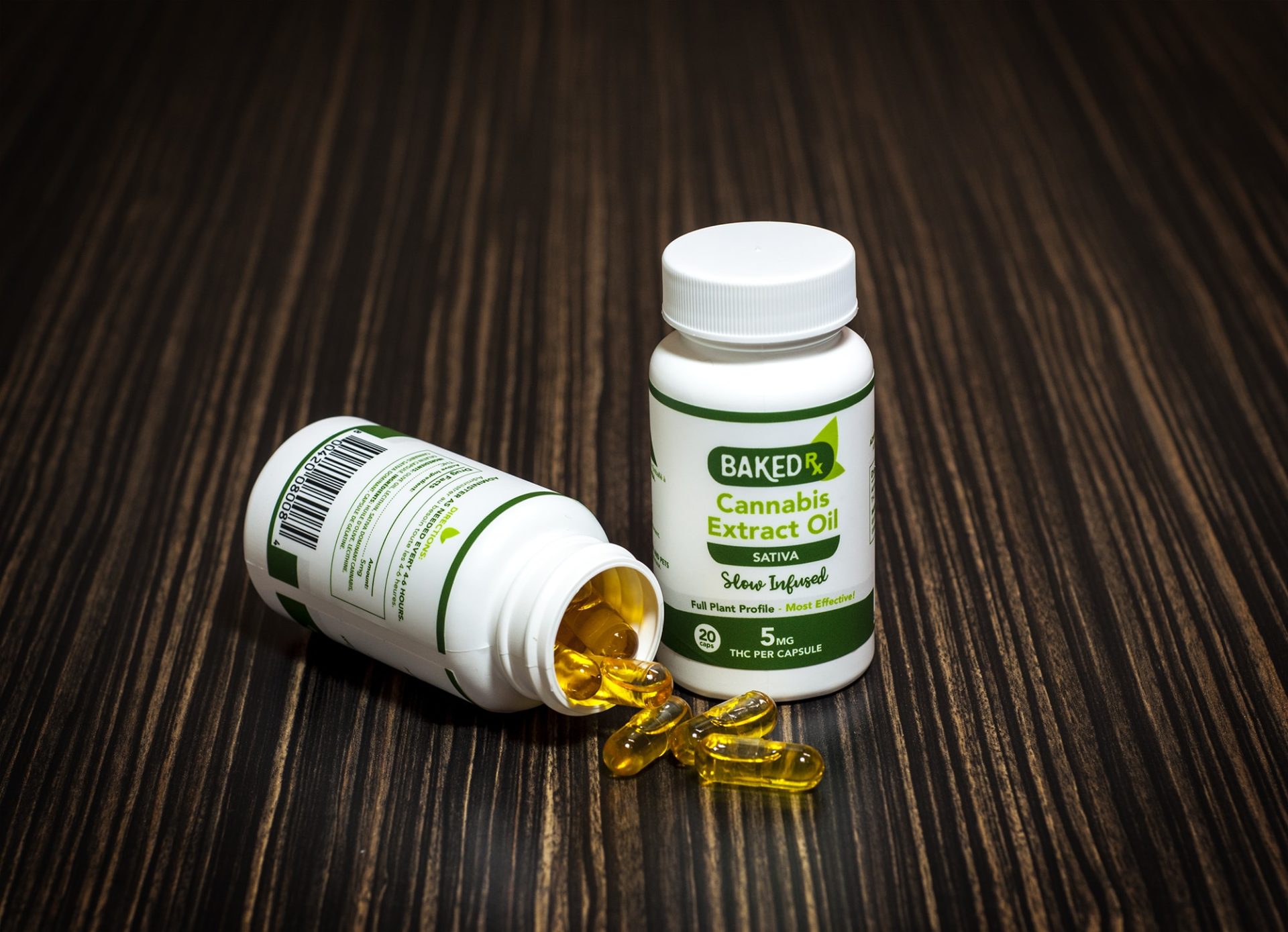 Baked Edibles – Sativa Cannoil Capsules 5mg | BC Weed Edible Canada Baked Edibles – Sativa Cannoil Capsules 5mg | BC Weed Edible Canada