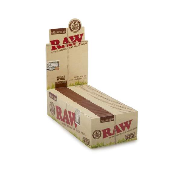 Rolling Papers – Raw Organic Hemp (Single Wide) | BC Weed Edible Canada Rolling Papers – Raw Organic Hemp (Single Wide) | BC Weed Edible Canada