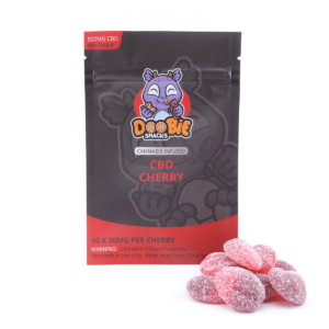 Doobie Snacks – CBD Cherry Gummies – 500mg CBD | BC Weed Edible Canada